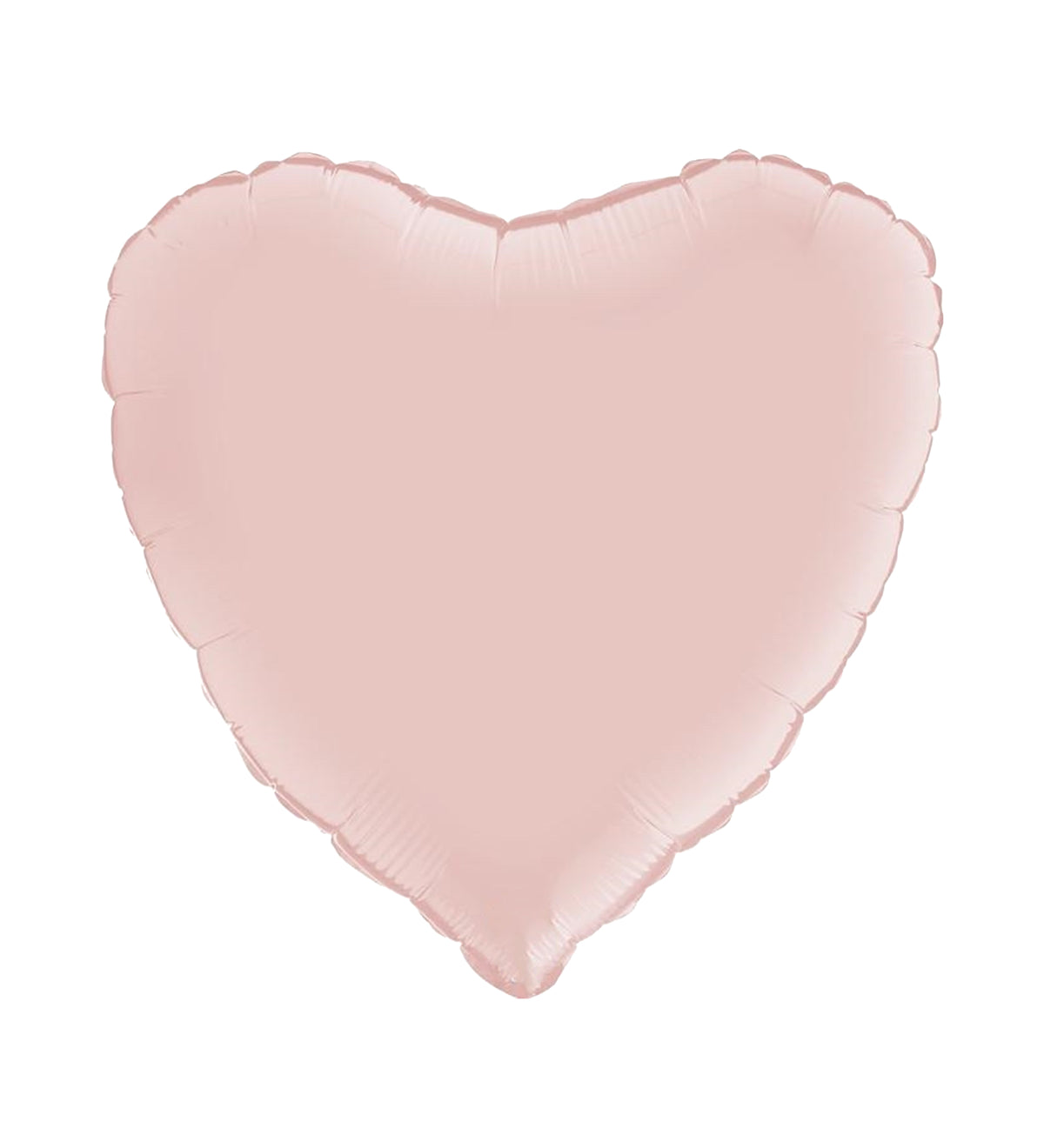 Heart Matte Pink Foil Balloon 46cm