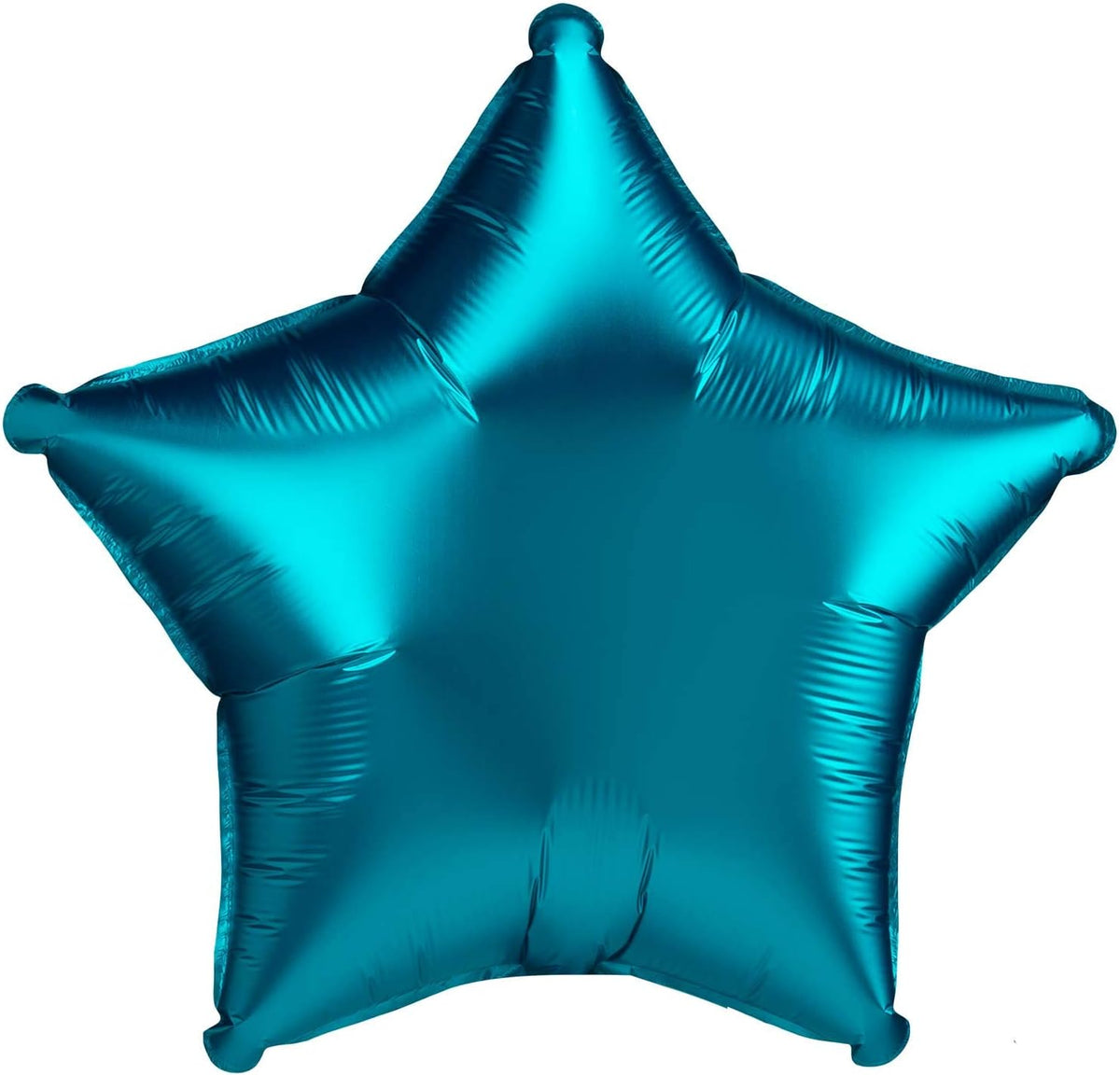 Star Foil Balloon Satin Luxe Aqua 46cm - Confetti Party Store Balloons Limassol