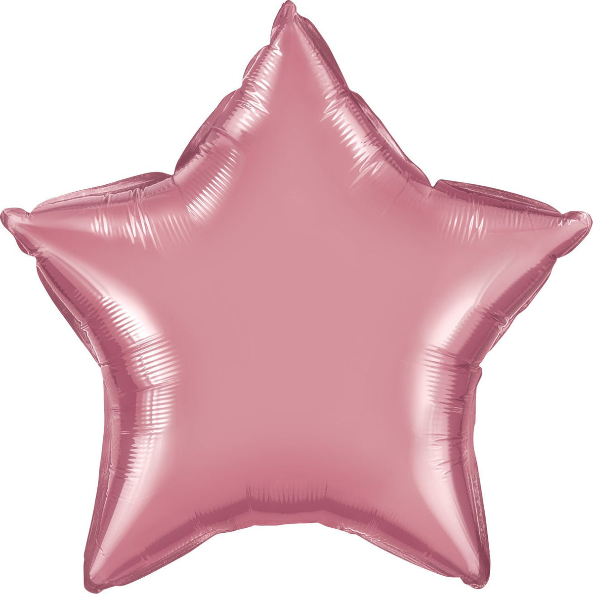 Star Foil Balloon Chrome Mauve 51cm - Confetti Party Store Balloons Limassol