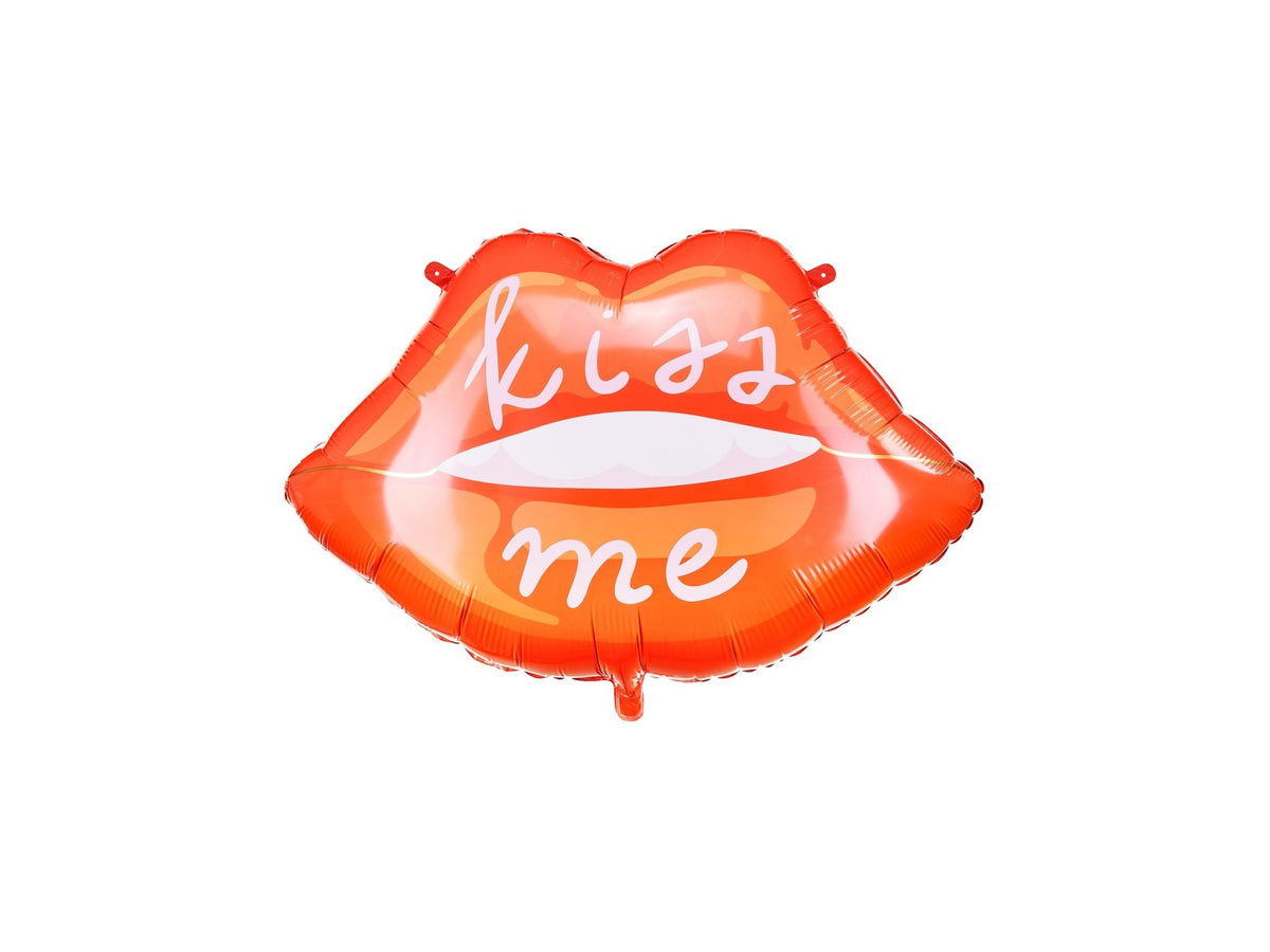 Kiss Me Lips Foil Balloon 73cm - Confetti Party Store Balloons Limassol