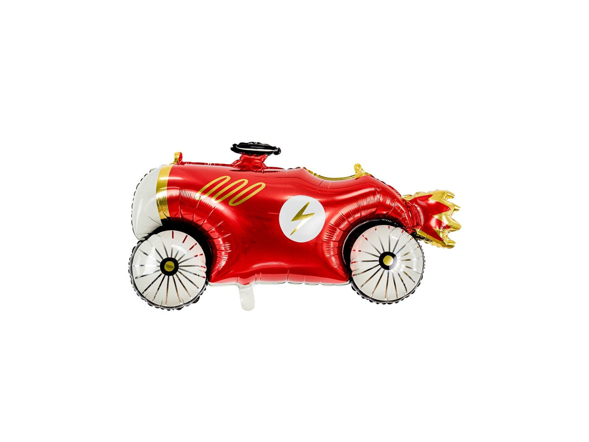 Car Foil Balloon Red 111cm - Confetti Party Store Balloons Limassol