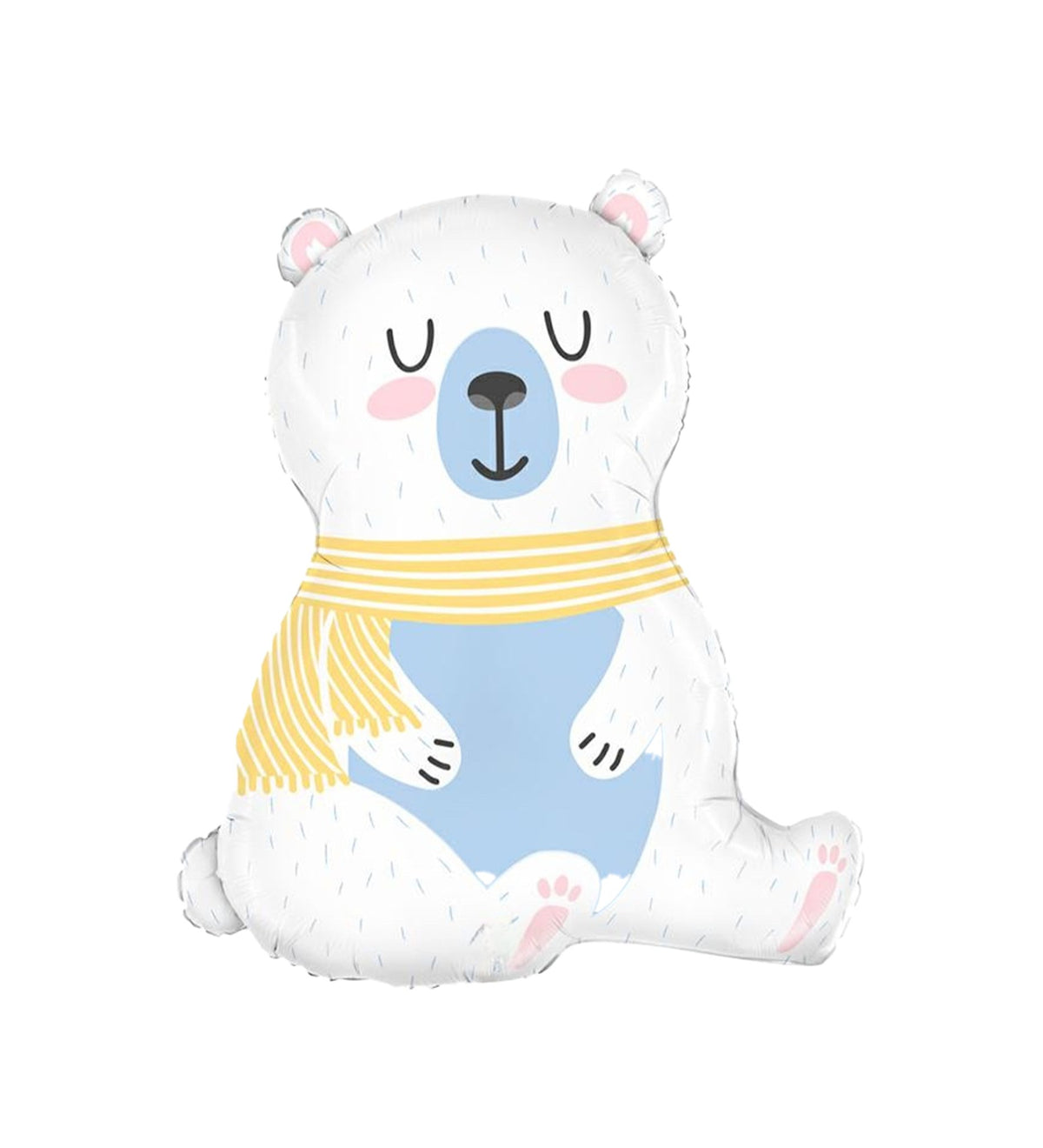 Polar Bear Foil Balloon 74cm - Confetti Party Store Balloons Limassol