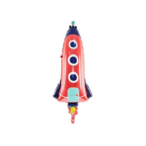 Rocket Foil Balloon 115cm - Confetti Party Store Balloons Limassol
