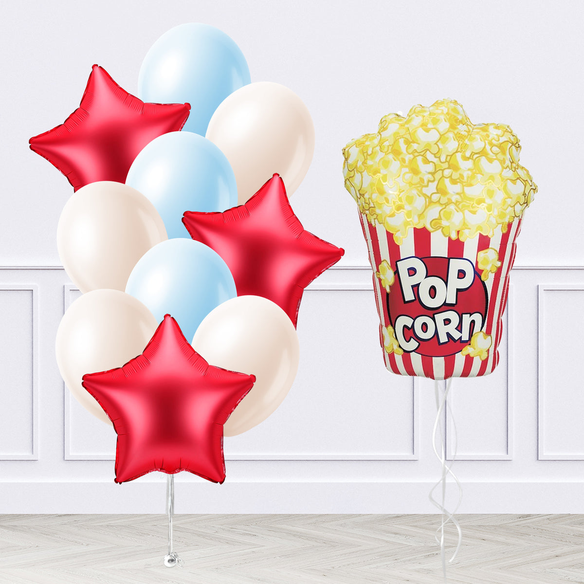 Movie Night Inflated Balloon Package