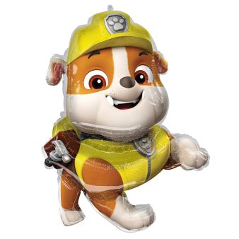 Paw Patrol Rubble Foil Balloon 81cm x 64cm - Confetti Party Store Balloons Limassol