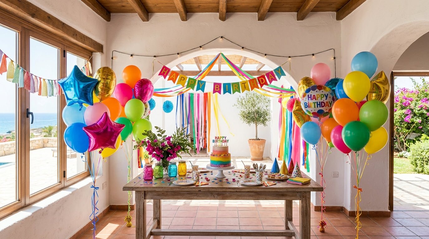 Party Decorations in Cyprus: Your Complete Guide - Confetti Party Store