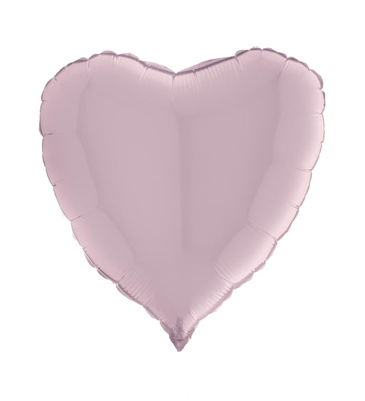 Big Heart Matte Lilac Foil Balloon 91cm