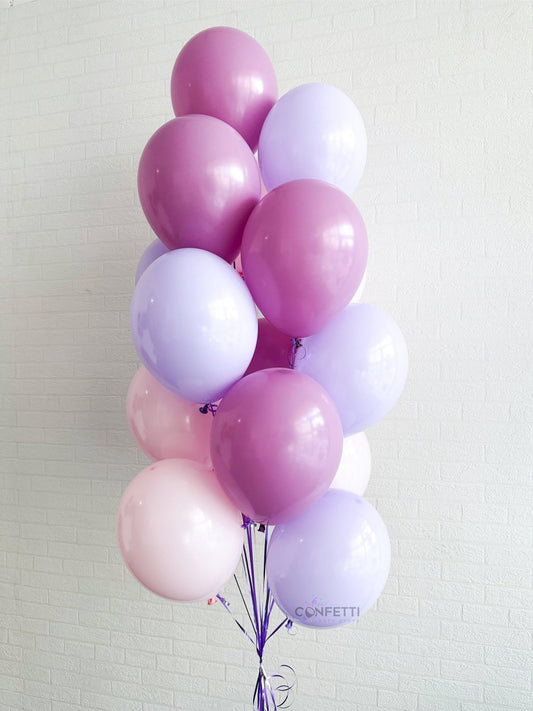 Pastel Perfection Helium Latex Balloon Bouquet - Confetti Party Store Balloons Limassol