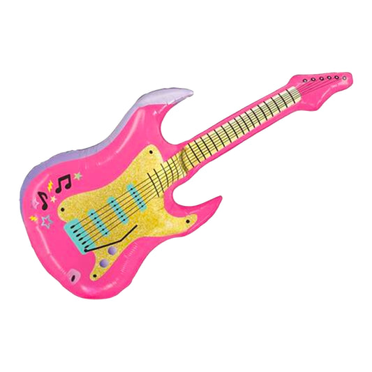 Pink Electric Guitar Balloon 99 cm - Confetti Party Store Balloons Limassol
