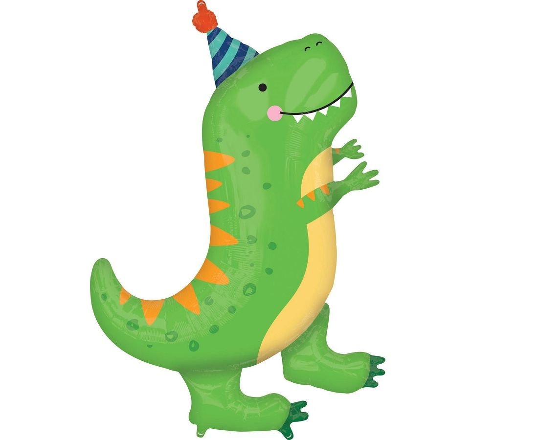 Foil Balloon Dino Mite Party 86 cm - Confetti Party Store Balloons Limassol