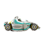 Speedy F1 Car Grey Foil Balloon 107cm - Confetti Party Store Balloons Limassol