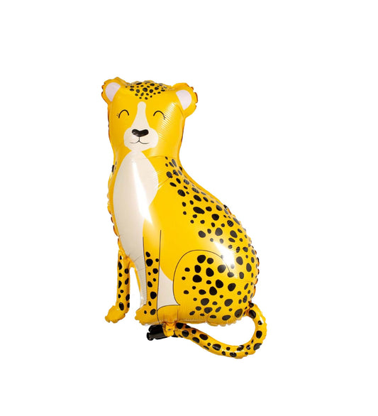 Jungle Cheetah Foil Balloon 102cm - Confetti Party Store Balloons Limassol