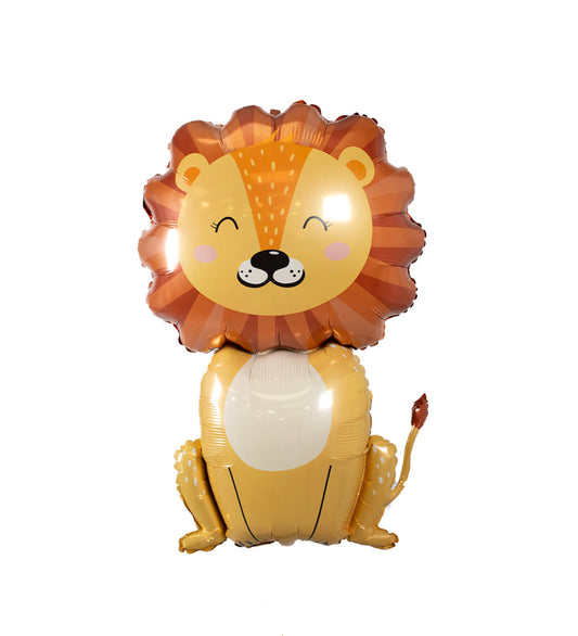 Jungle Lion Foil Balloon 81cm - Confetti Party Store Balloons Limassol