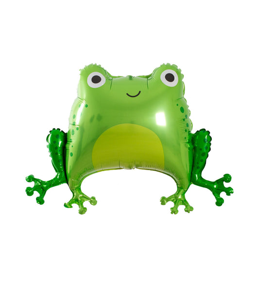 Green Frog Foil Balloon 71cm - Confetti Party Store Balloons Limassol