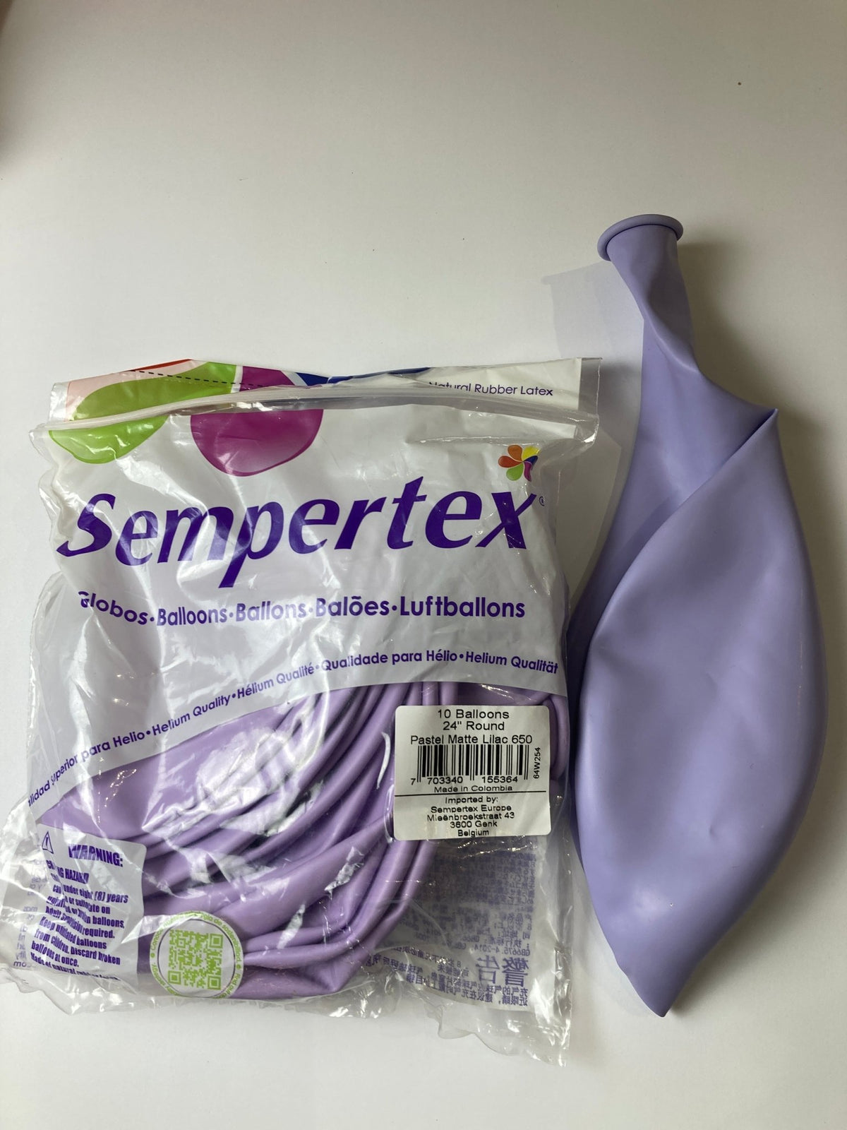 Matte lilac - Confetti Party Store Balloons Limassol