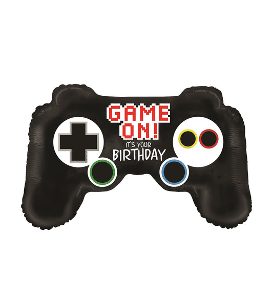 Game Controller Birthday Foil Balloon 91cm - Confetti Party Store Balloons Limassol