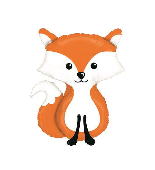 Woodland Fox Foil Balloon 91cm - Confetti Party Store Balloons Limassol