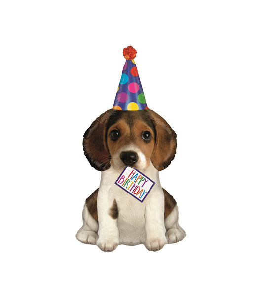 Birthday Puppy Foil Balloon 104cm - Confetti Party Store Balloons Limassol