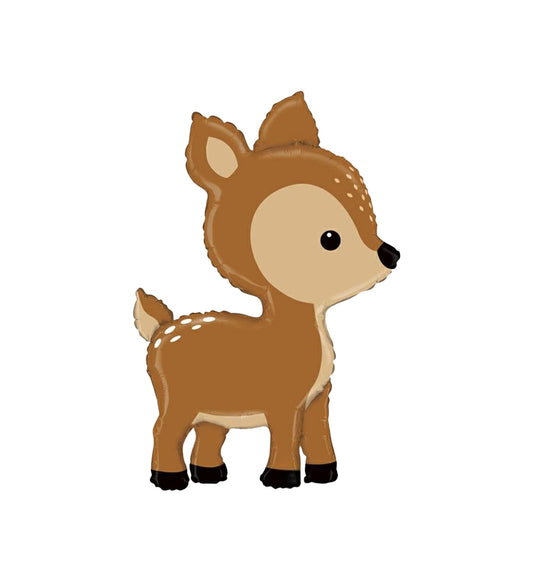 Woodland Deer Foil Balloon 99cm - Confetti Party Store Balloons Limassol