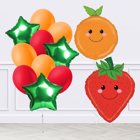 Fruit Fun Inflated Balloon Package