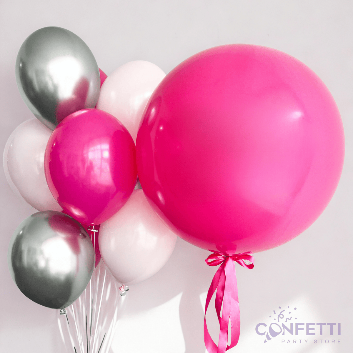 Glam Pop Balloon Bouquet - Confetti Party Store Balloons Limassol