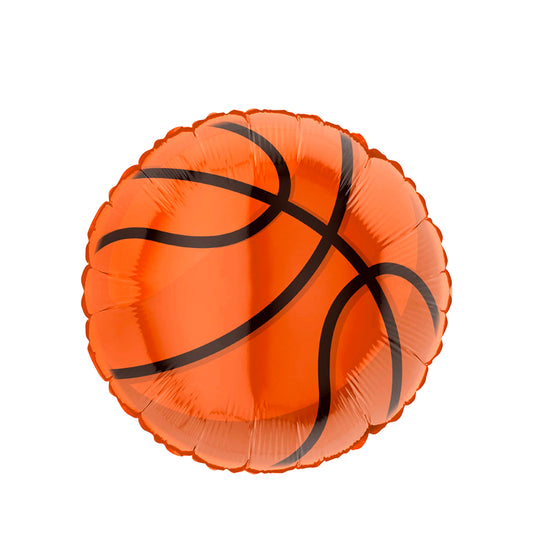 Basketball foil balloon 46cm - Confetti Party Store Balloons Limassol