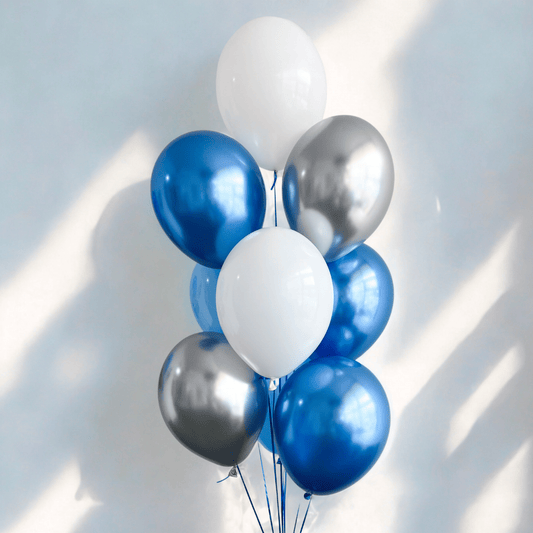 Frozen Breeze Balloon Bouquet - Confetti Party Store Balloons Limassol