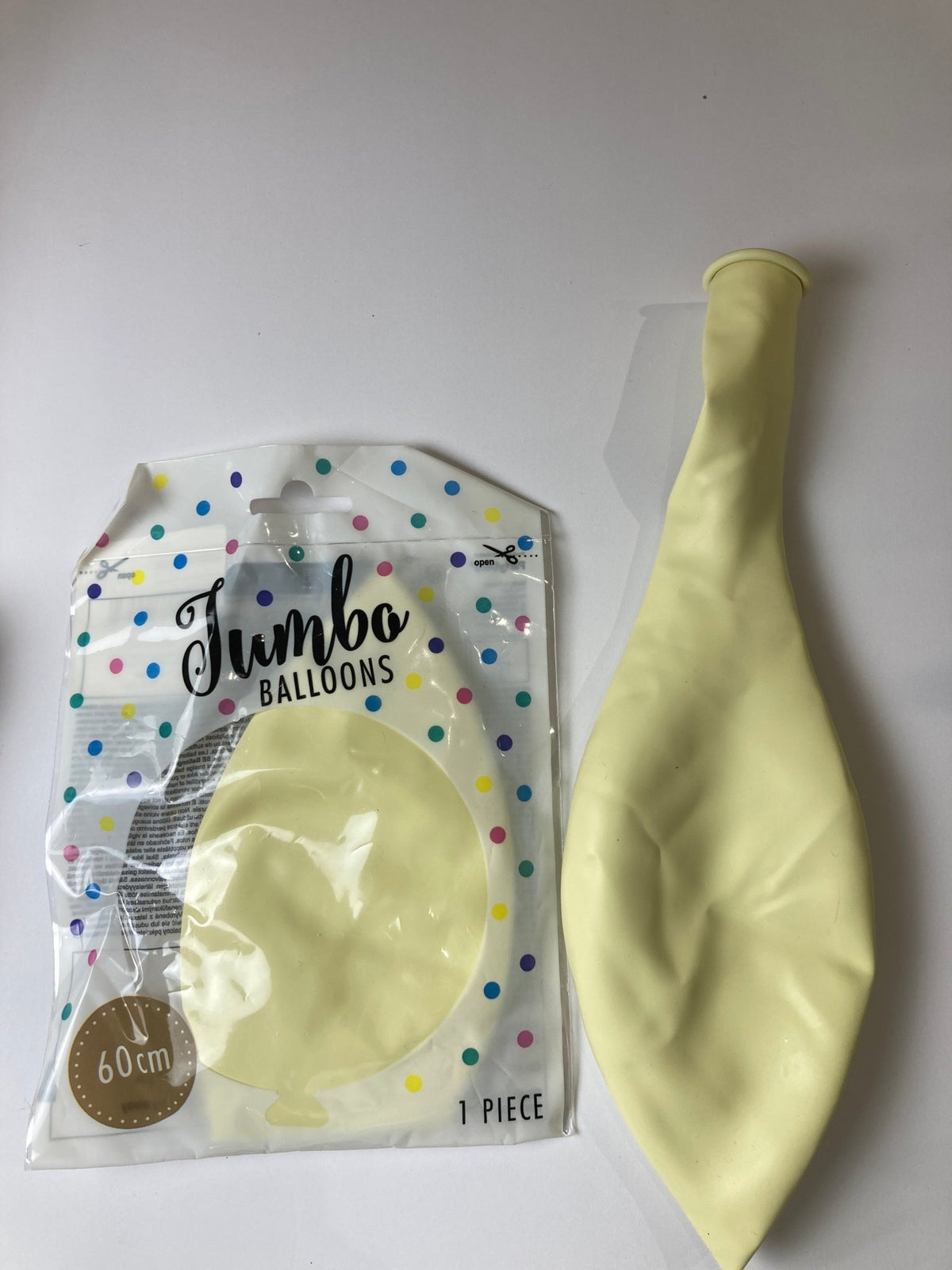 Vanilla - Confetti Party Store Balloons Limassol