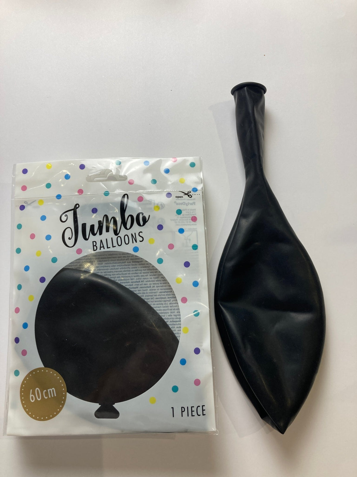 Black - Confetti Party Store Balloons Limassol