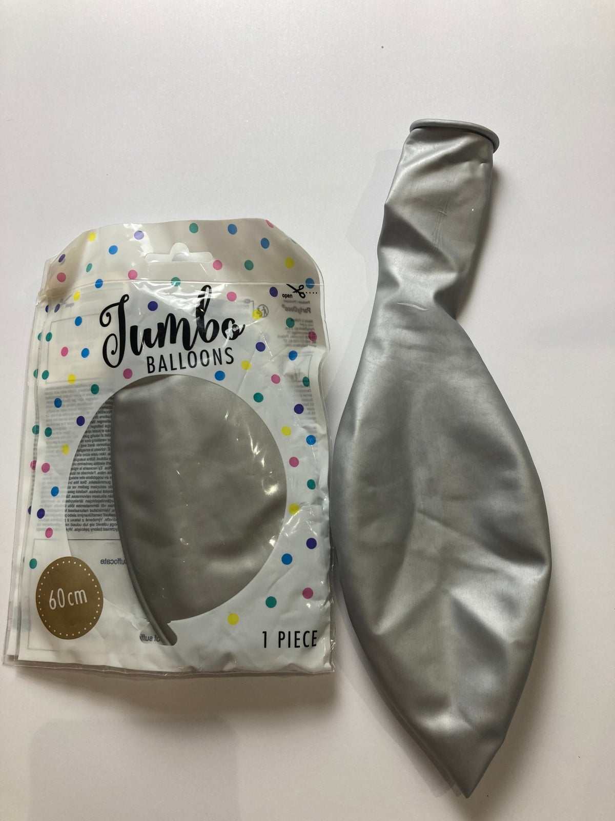 Silver - Confetti Party Store Balloons Limassol