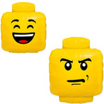 Lego Smiley Face Foil Balloon 62х49см - Confetti Party Store Balloons Limassol