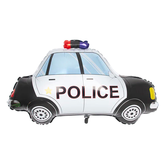 Police car foil balloon 79cv - Confetti Party Store Balloons Limassol