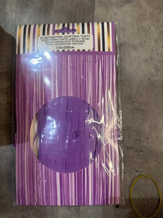 Дождик фиолетовый - Confetti Party Store Balloons Limassol