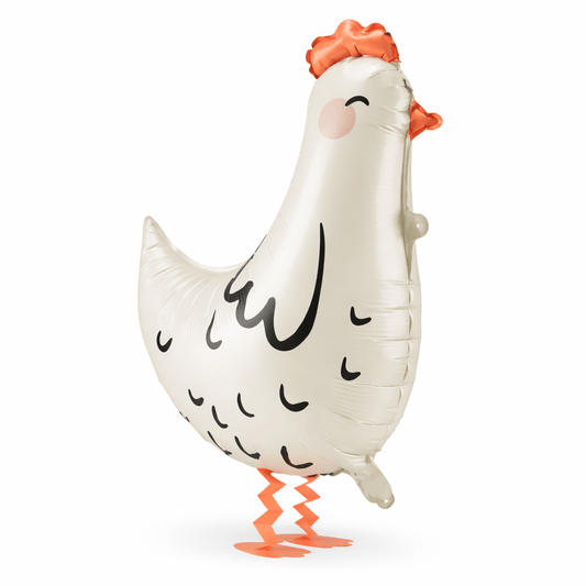 Chicken Air Walker Foil Balloon 42 cm - Confetti Party Store Balloons Limassol