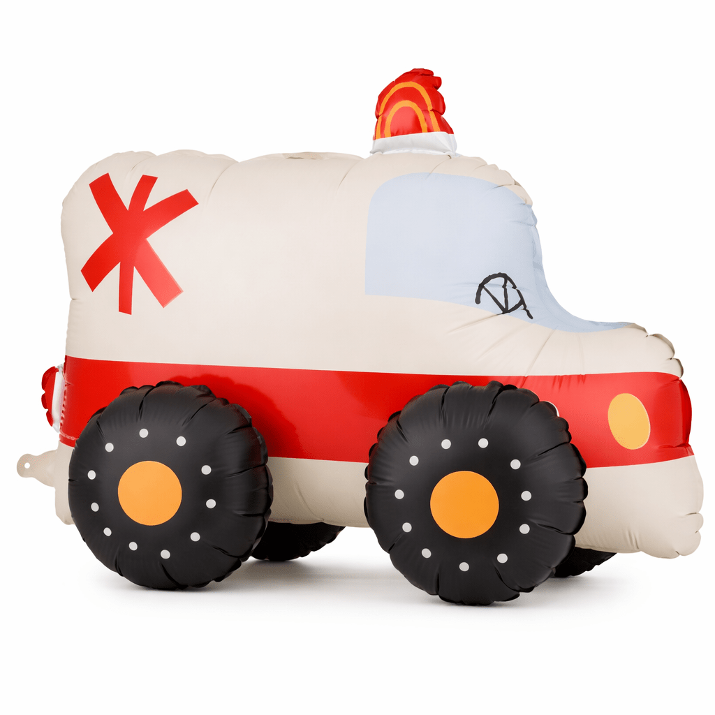 Ambulance Air Walker Foil Balloon 48 cm - Confetti Party Store Balloons Limassol