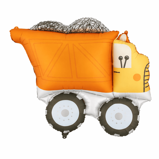 Dump Truck Foil Balloon 87 cm - Confetti Party Store Balloons Limassol