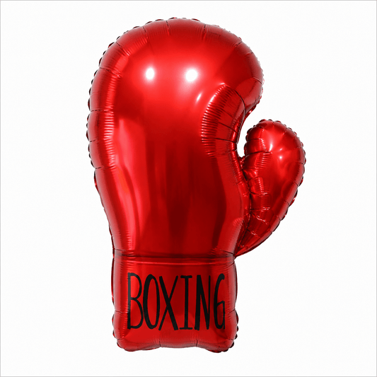Red Boxing Glove Foil Balloon 66cm - Confetti Party Store Balloons Limassol