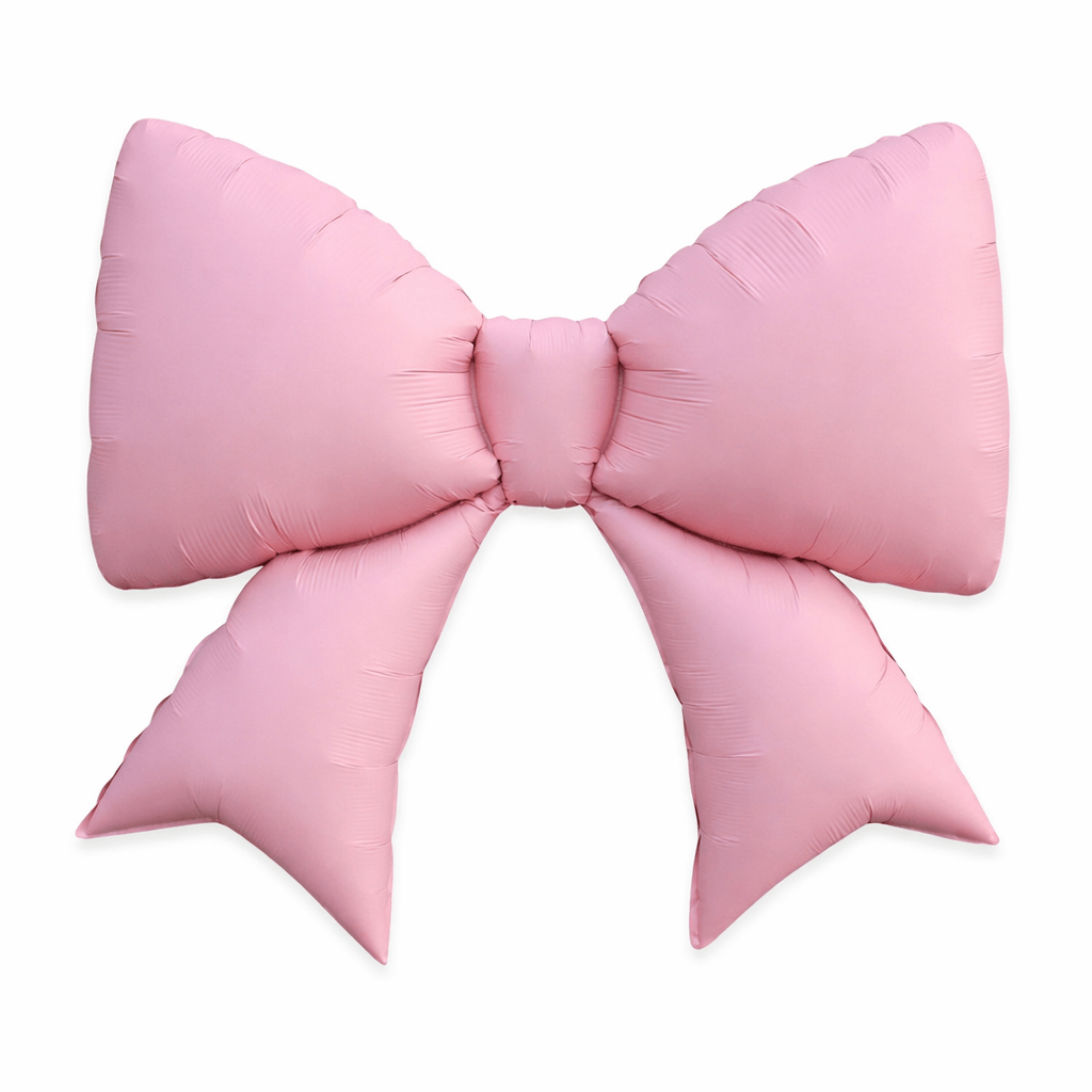 Foil Balloon Giant Bow Pink 75 cm - Confetti Party Store Balloons Limassol