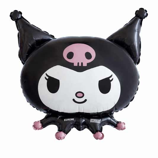 Foil Balloon Kuromi Head 75 cm - Confetti Party Store Balloons Limassol
