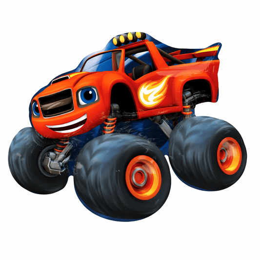 Blaze Foil Balloon 86 cm - Confetti Party Store Balloons Limassol