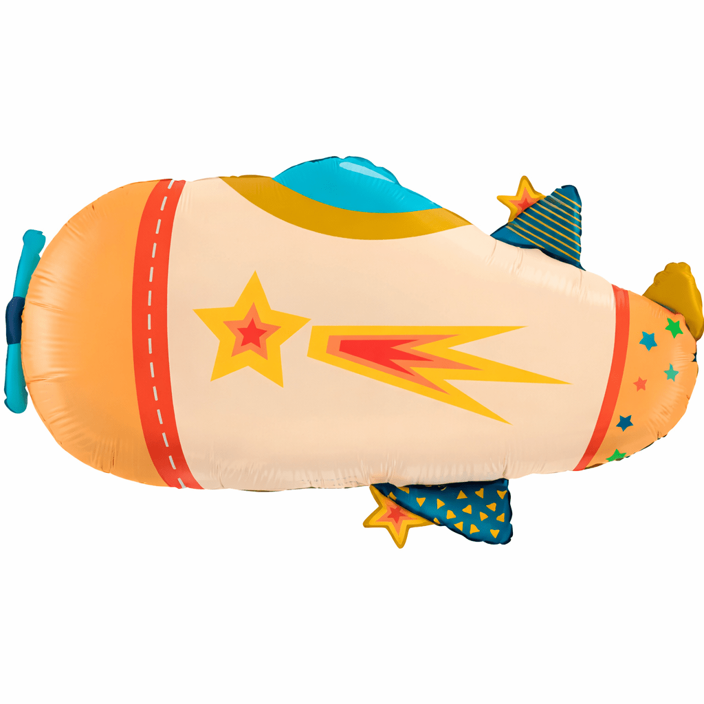 Rocket Plane Foil Balloon 74 cm - Confetti Party Store Balloons Limassol