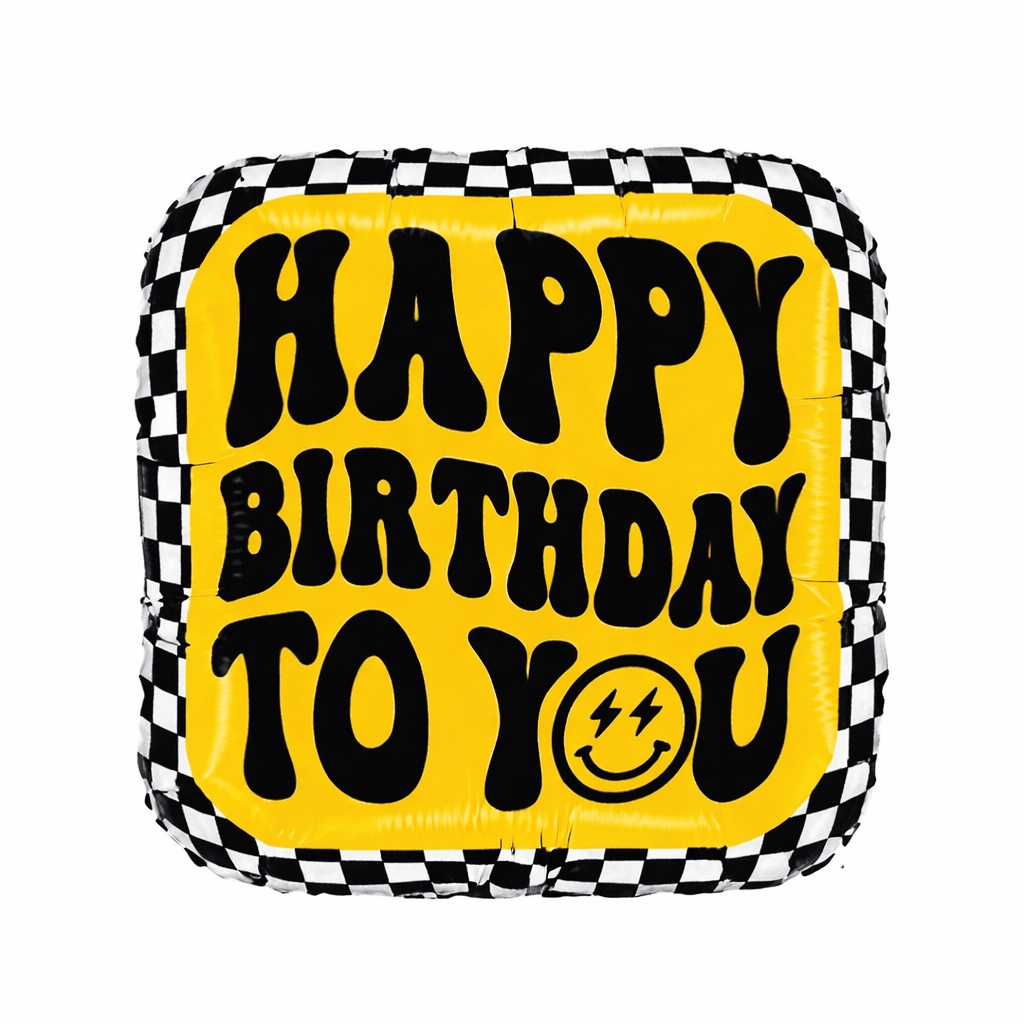 Happy Birthday To You Foil Balloon 46 cm - Confetti Party Store Balloons Limassol