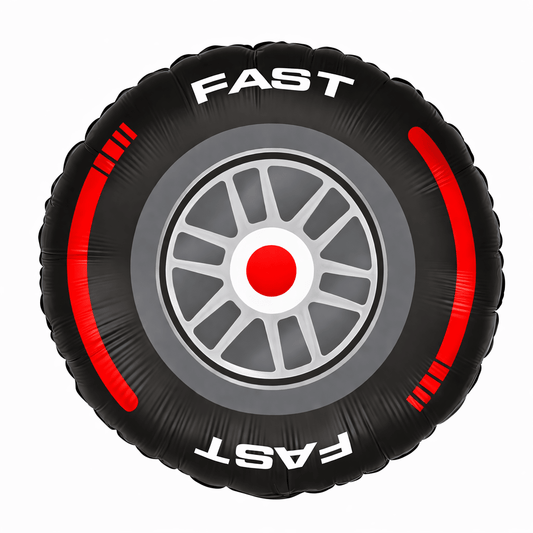 Tire Foil Balloon 46 cm - Confetti Party Store Balloons Limassol