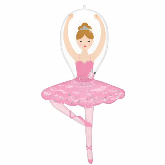 Ballerina Foil Balloon 109 cm - Confetti Party Store Balloons Limassol