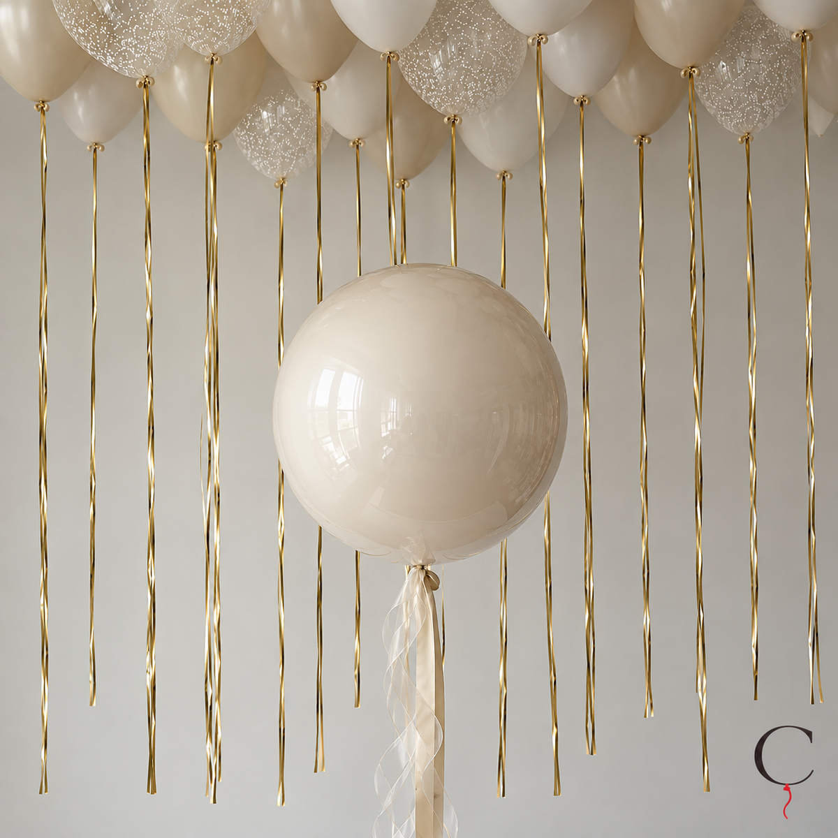 Ivory Grace Balloon Set