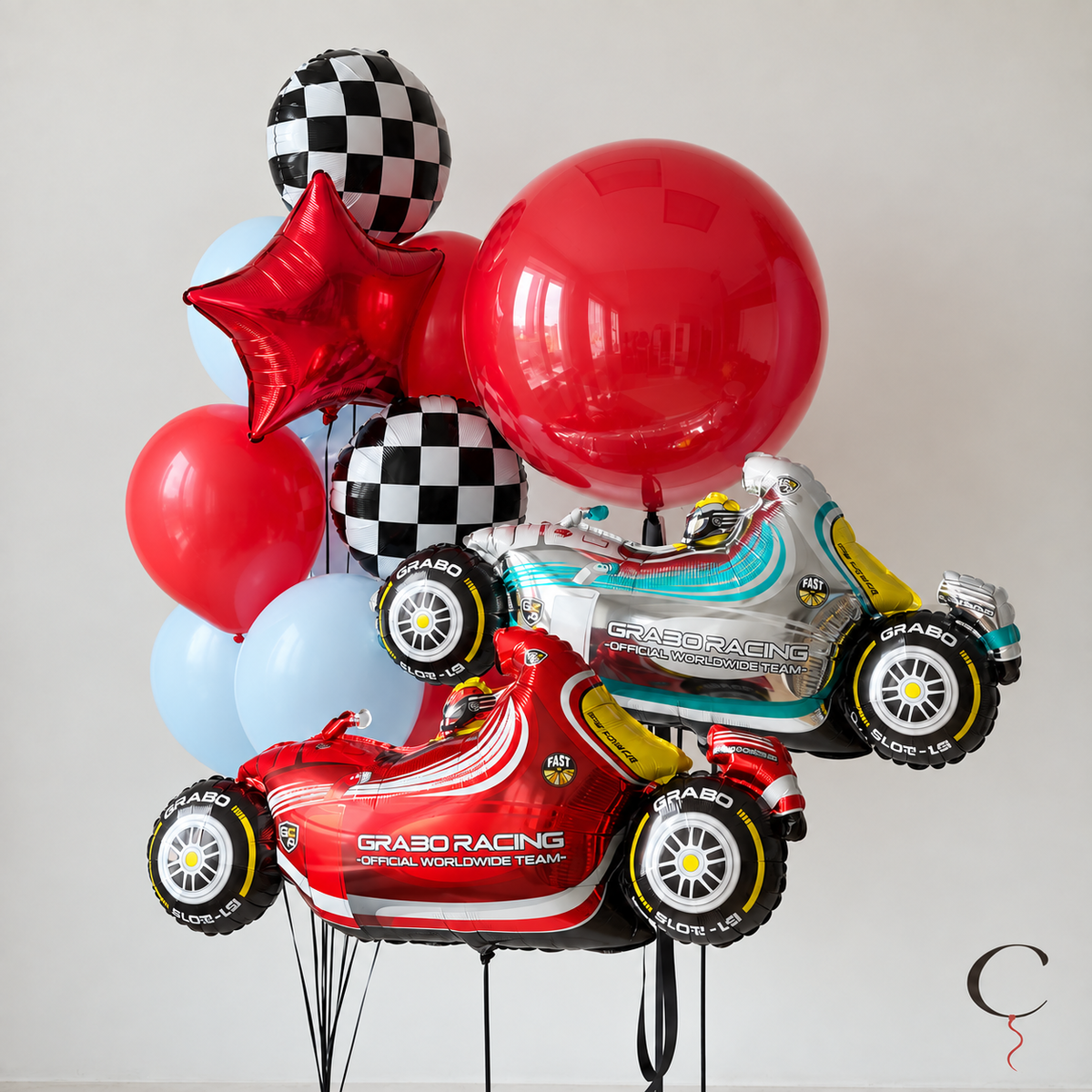 Turbo Track Balloon Set