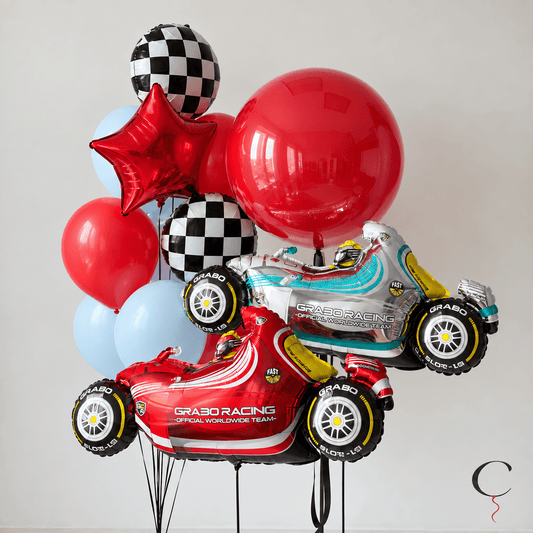 Turbo Track Balloon Set - Confetti Party Store Balloons Limassol