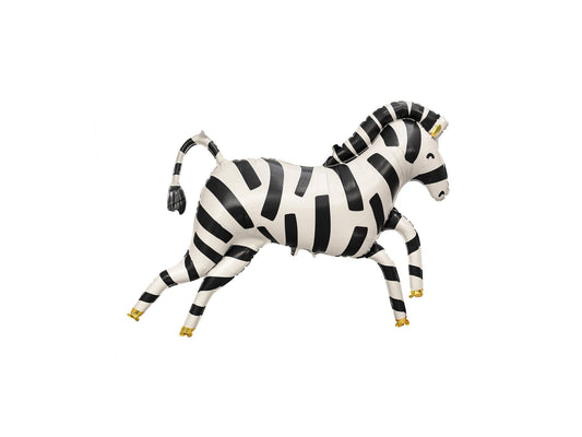 Zebra Foil Balloon 115cm - Confetti Party Store Balloons Limassol