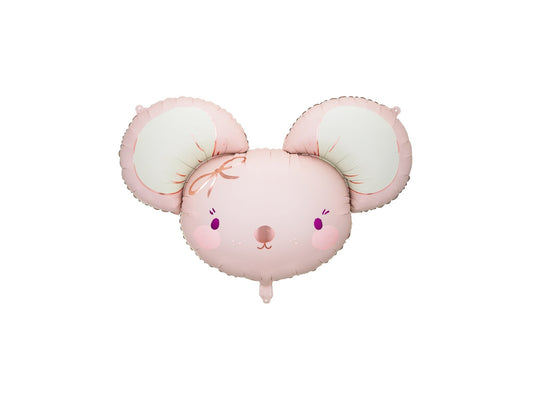 Mouse Foil Balloon Light Pink 96cm - Confetti Party Store Balloons Limassol
