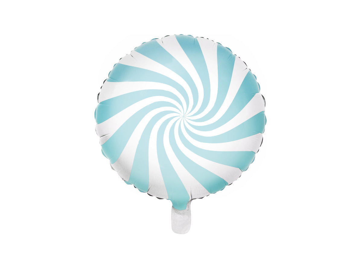 Candy Foil Balloon Light Blue 35cm - Confetti Party Store Balloons Limassol